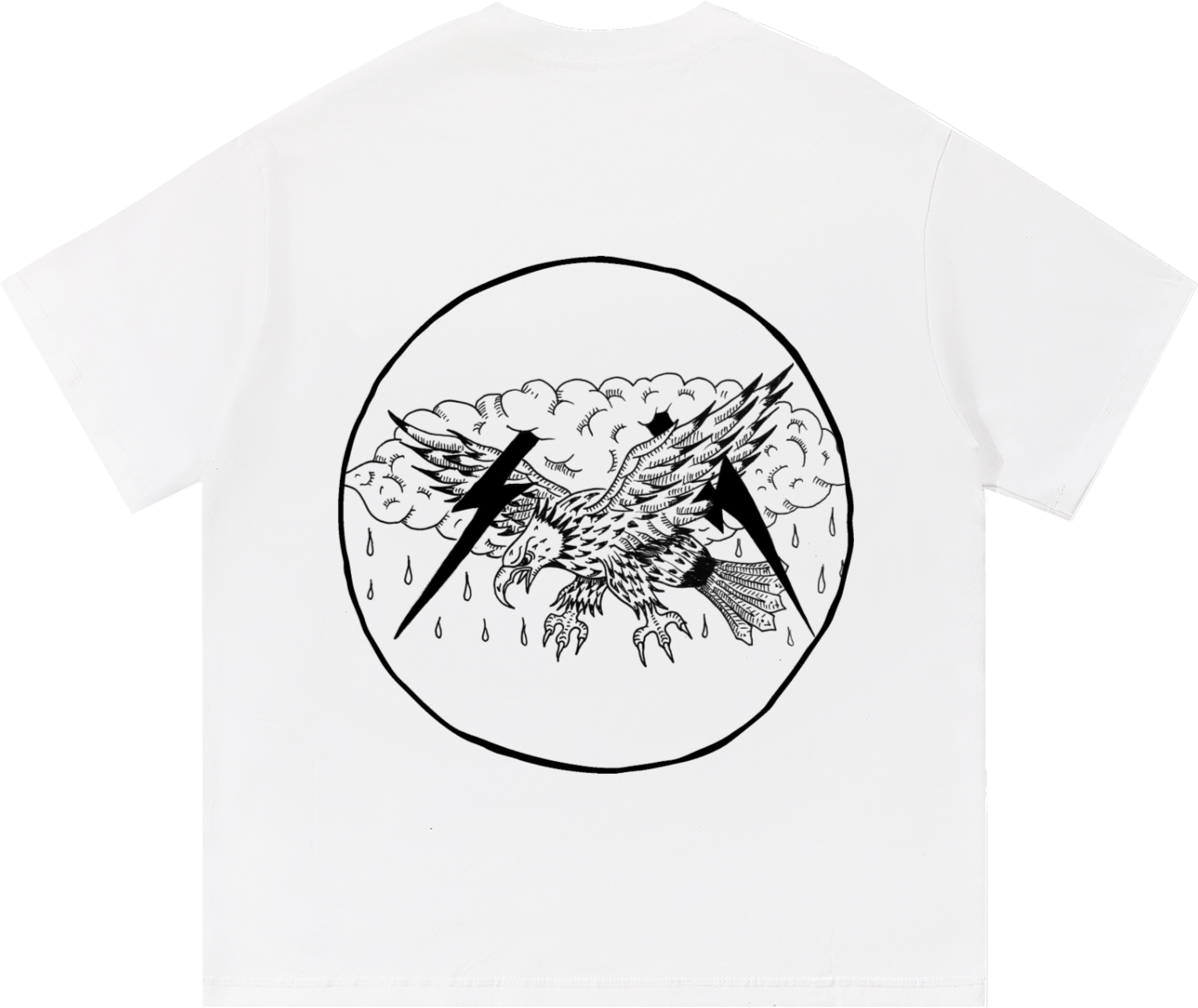 Electric Eagle Screen Printed Tee